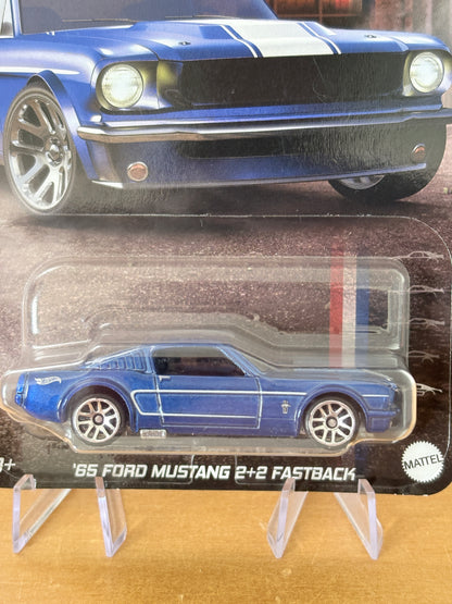 Hot Wheels Silver Series / '65 Ford Mustang 2+2 Fastback CHASE / 2024 HW 60 Years Mustang 5/5