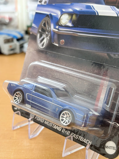 Hot Wheels Silver Series / '65 Ford Mustang 2+2 Fastback CHASE / 2024 HW 60 Years Mustang 5/5