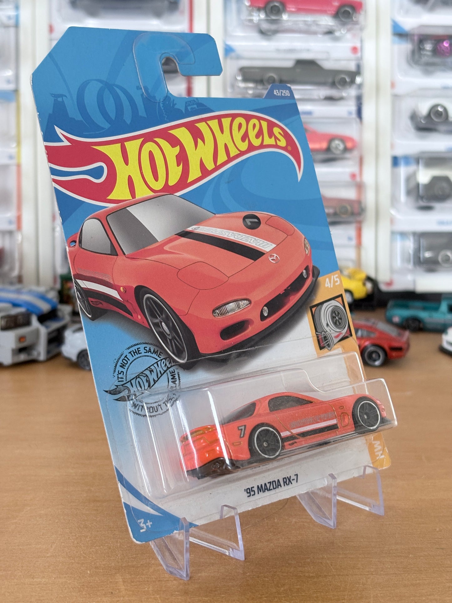 Hot Wheels Mainline | '95 Mazda RX-7 | 2020 HW Turbo 4/5