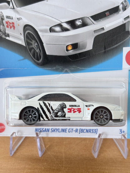 Hot Wheels Mainline / Nissan Skyline GT-R (BCNR33) GODZILLA / 2024 HW J-Imports 5/10
