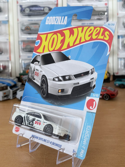 Hot Wheels Mainline / Nissan Skyline GT-R (BCNR33) GODZILLA / 2024 HW J-Imports 5/10