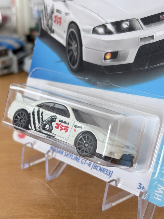 Hot Wheels Mainline / Nissan Skyline GT-R (BCNR33) GODZILLA / 2024 HW J-Imports 5/10