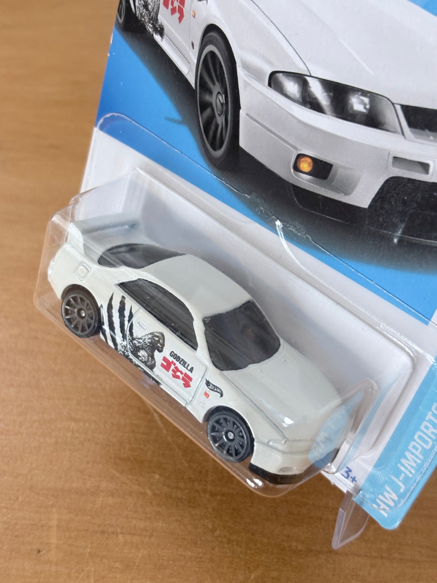 Hot Wheels Mainline / Nissan Skyline GT-R (BCNR33) GODZILLA / 2024 HW J-Imports 5/10