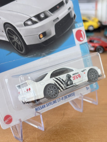 Hot Wheels Mainline / Nissan Skyline GT-R (BCNR33) GODZILLA / 2024 HW J-Imports 5/10