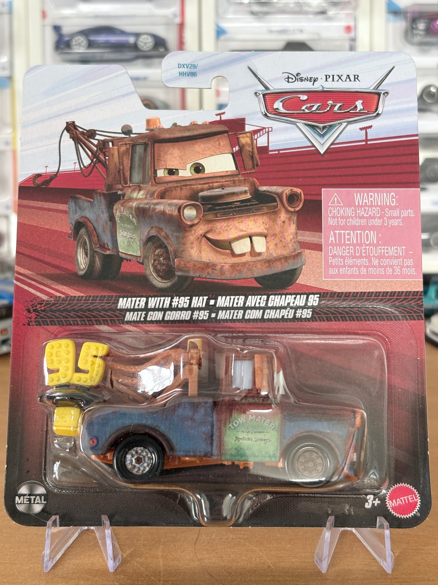 Disney Pixar Cars | Tow Mater with #95 Hat