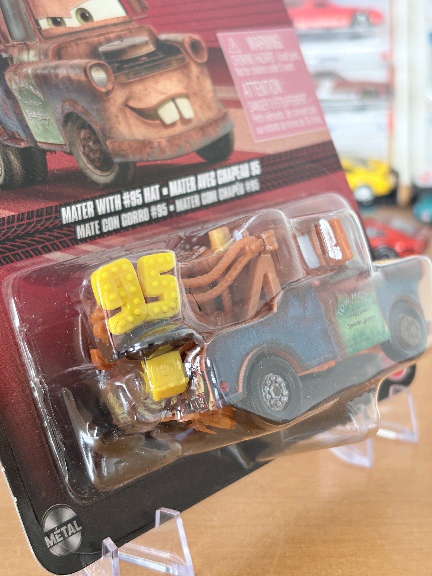 Disney Pixar Cars | Tow Mater with #95 Hat