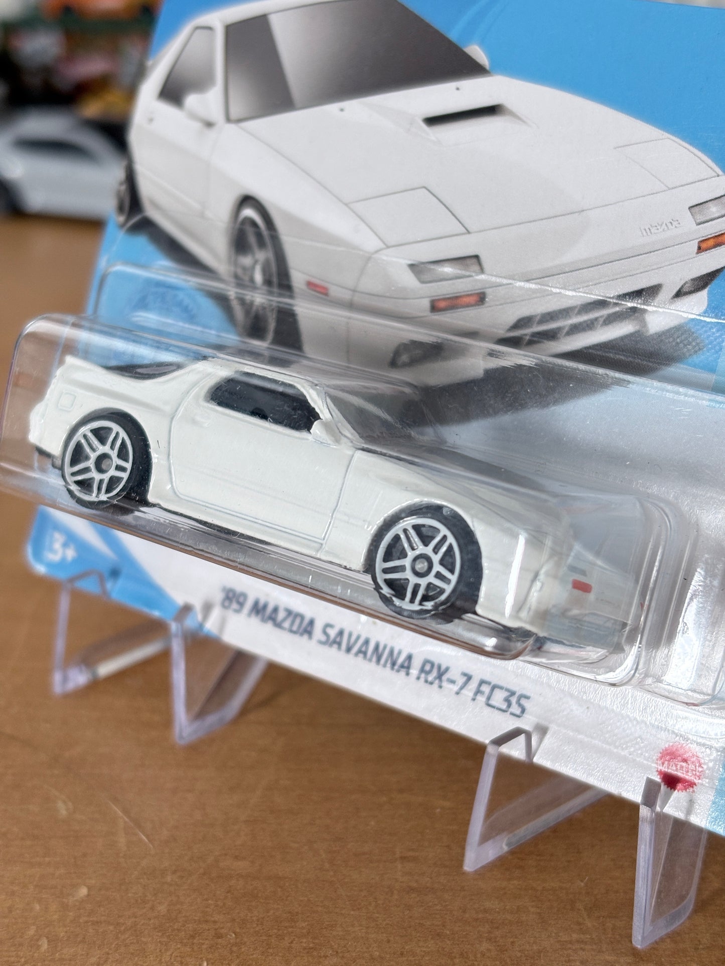 Hot Wheels Mainline | '89 Mazda Savanna RX-7 FC35 | 2022 J-Imports 4/10 Short Card