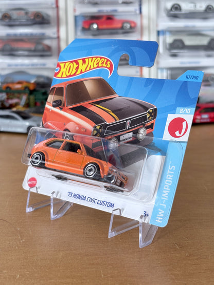 Hot Wheels Mainline / '73 Honda Civic Custom / 2024 HW J-Imports 8/10 Short Card