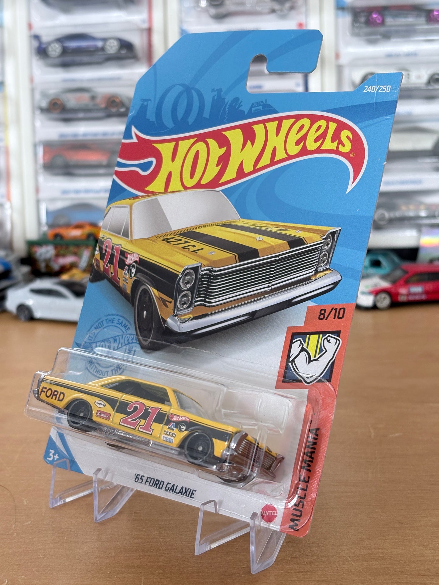 Hot Wheels Mainline | '65 Ford Galaxie | 2021 Muscle Mania 8/10