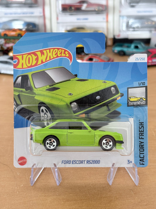 Hot Wheels Mainline | Ford Escort RS2000 | 2023 Factory Fresh 1/10 GREEN