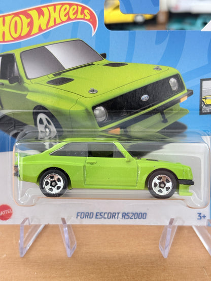 Hot Wheels Mainline | Ford Escort RS2000 | 2023 Factory Fresh 1/10 GREEN