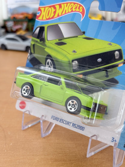 Hot Wheels Mainline | Ford Escort RS2000 | 2023 Factory Fresh 1/10 GREEN