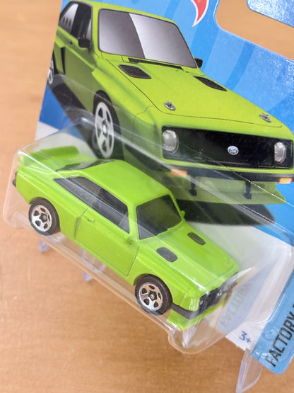 Hot Wheels Mainline | Ford Escort RS2000 | 2023 Factory Fresh 1/10 GREEN