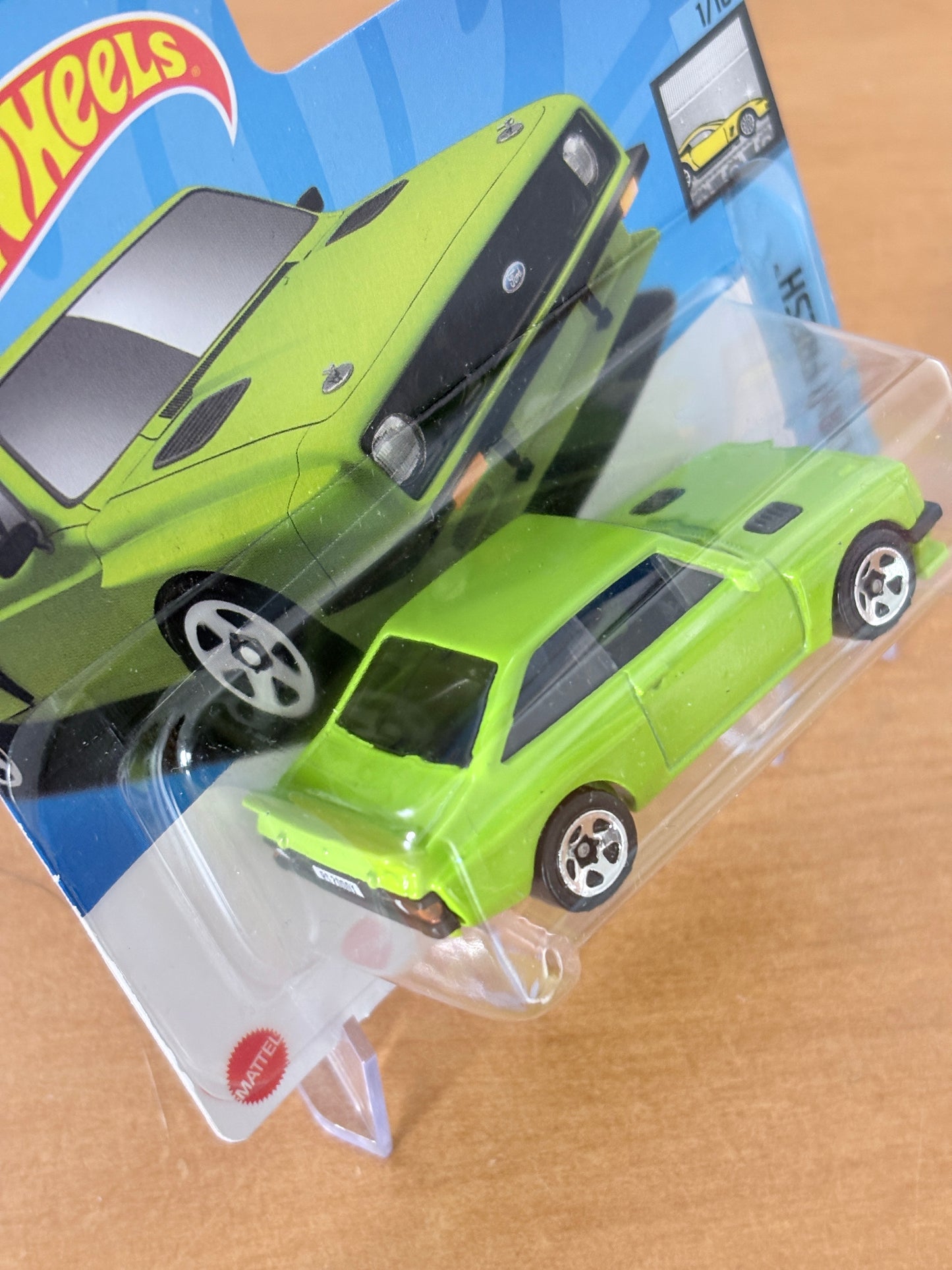 Hot Wheels Mainline | Ford Escort RS2000 | 2023 Factory Fresh 1/10 GREEN