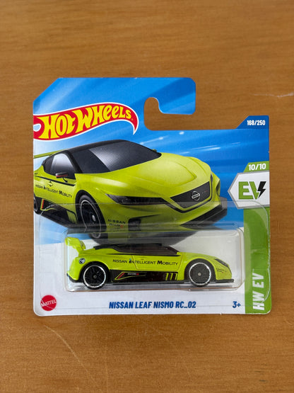 Hot Wheels Mainline Treasure Hunt / Nissan Leaf Nismo RC_02 / 2025 HW: EV 10/10 Short Card