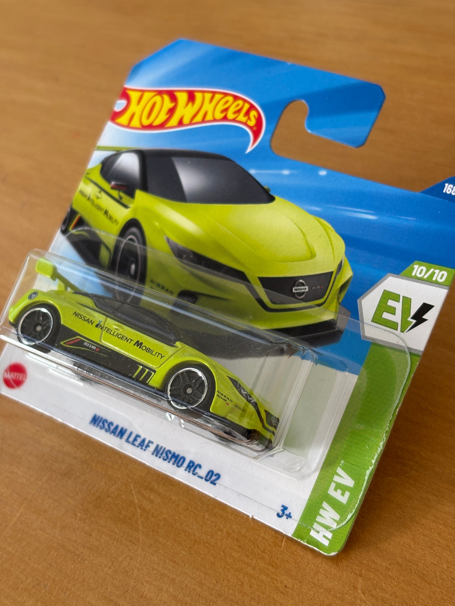 Hot Wheels Mainline Treasure Hunt / Nissan Leaf Nismo RC_02 / 2025 HW: EV 10/10 Short Card