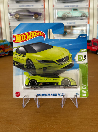 Hot Wheels Mainline Treasure Hunt / Nissan Leaf Nismo RC_02 / 2025 HW: EV 10/10 Short Card