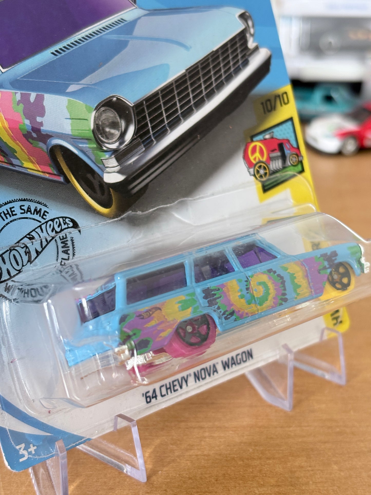 Hot Wheels Mainline / '64 Chevy Nova Wagon / 2017 HW Art Cars 10/10