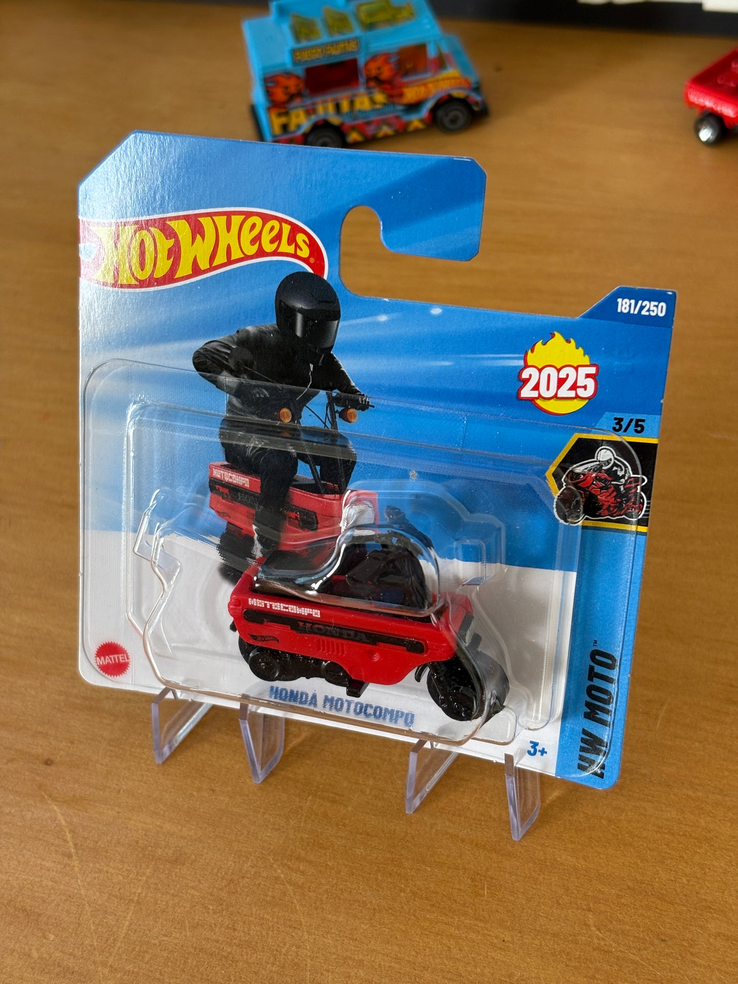 Hot Wheels Mainline / Honda Motocompo / 2025 HW: Moto 3/5 Short Card