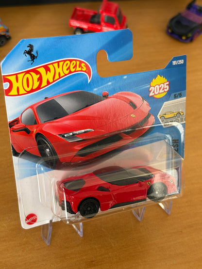 Hot Wheels Mainline / Ferrari SF90 Stredale / 2025 HW: Factory Fresh 5/5 Short Card