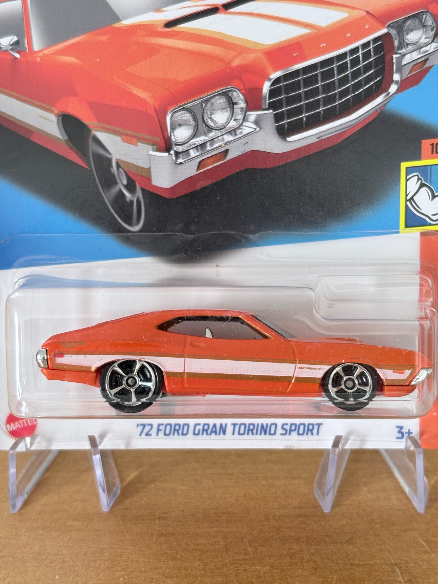 Hot Wheels Mainline | '72 Ford Gran Torino Sport | 2023 Muscle Mania 10/10