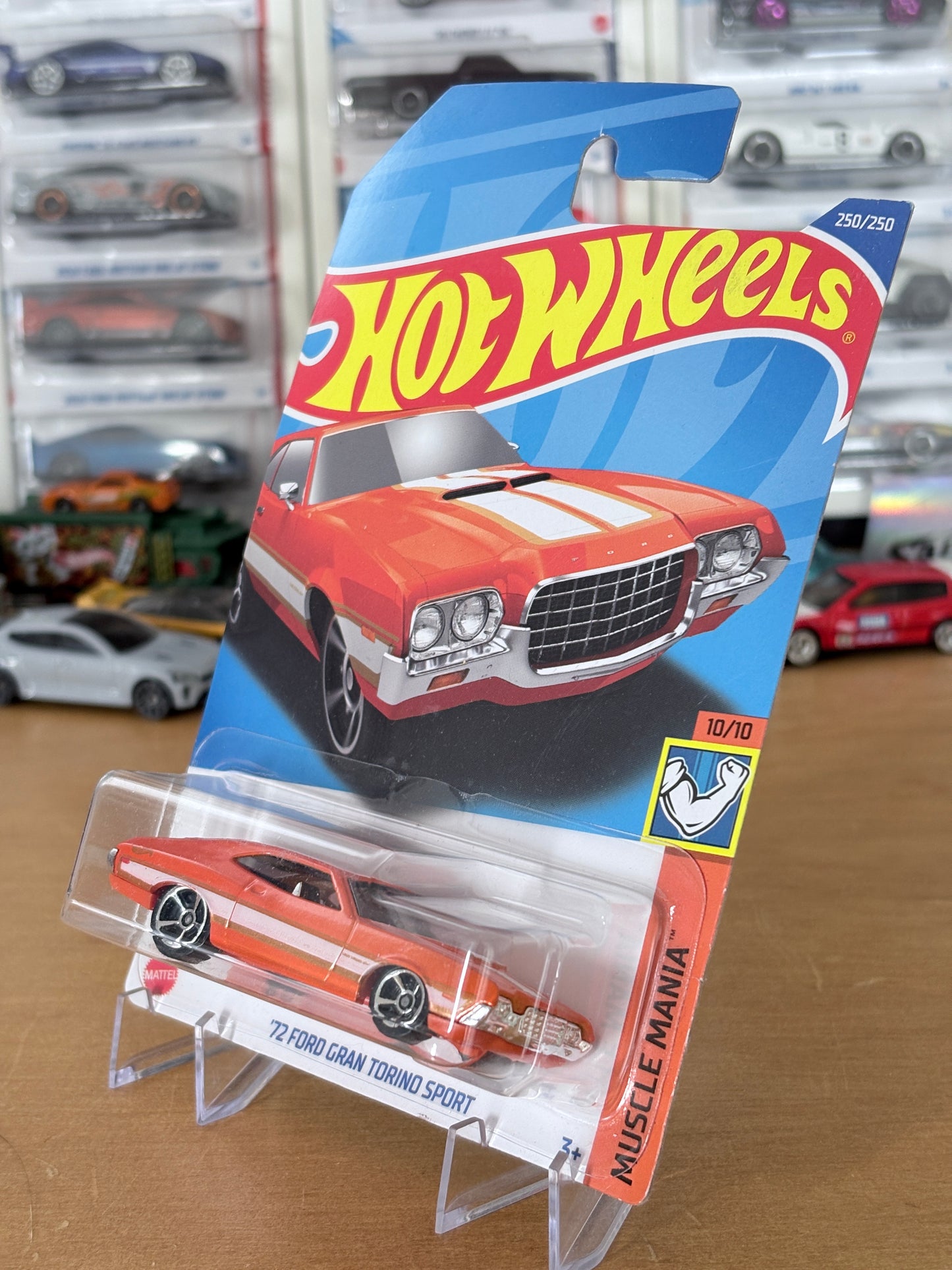 Hot Wheels Mainline | '72 Ford Gran Torino Sport | 2023 Muscle Mania 10/10