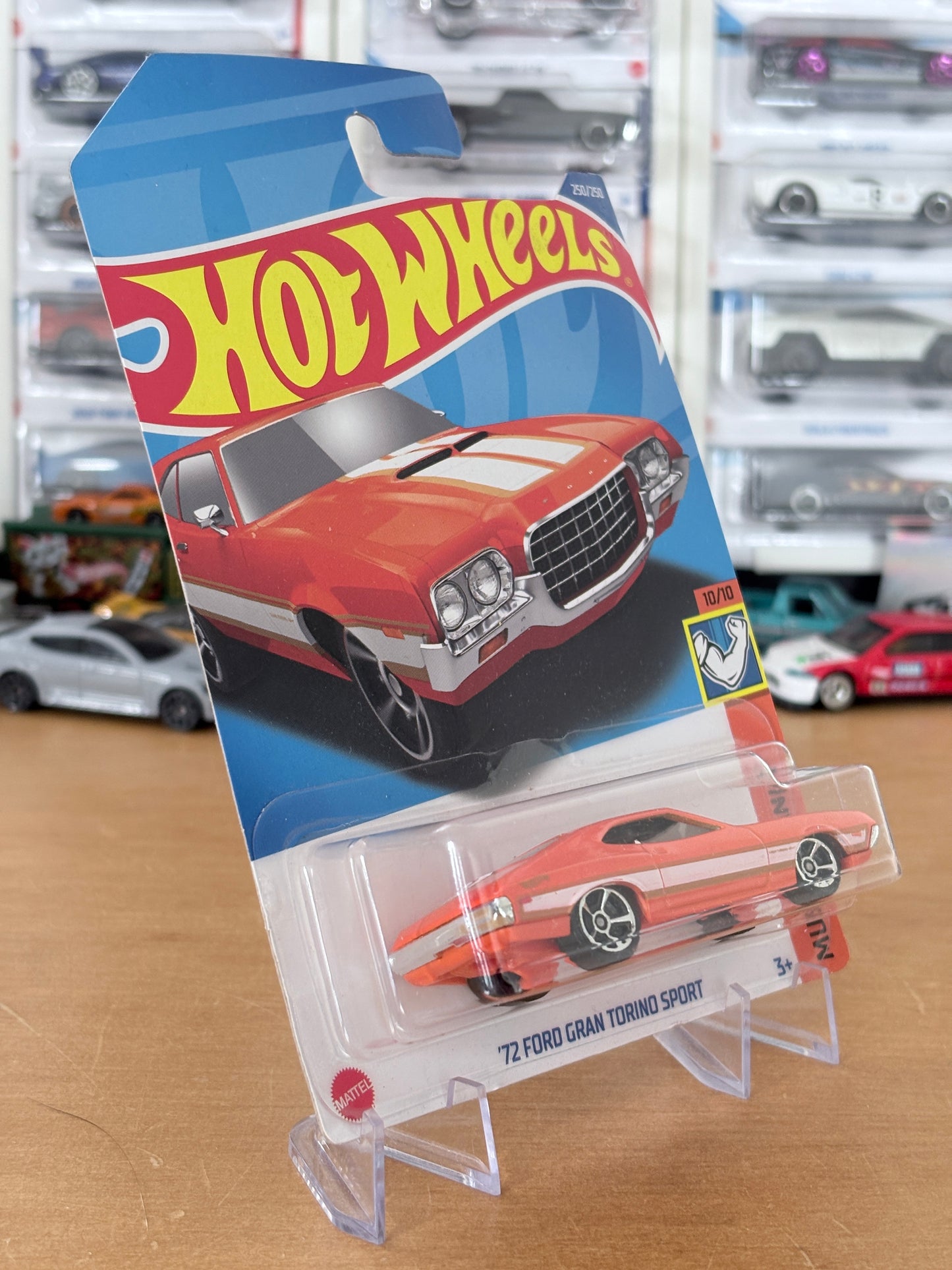 Hot Wheels Mainline | '72 Ford Gran Torino Sport | 2023 Muscle Mania 10/10