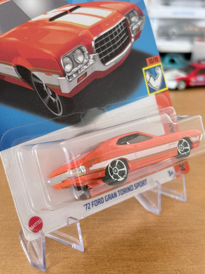 Hot Wheels Mainline | '72 Ford Gran Torino Sport | 2023 Muscle Mania 10/10