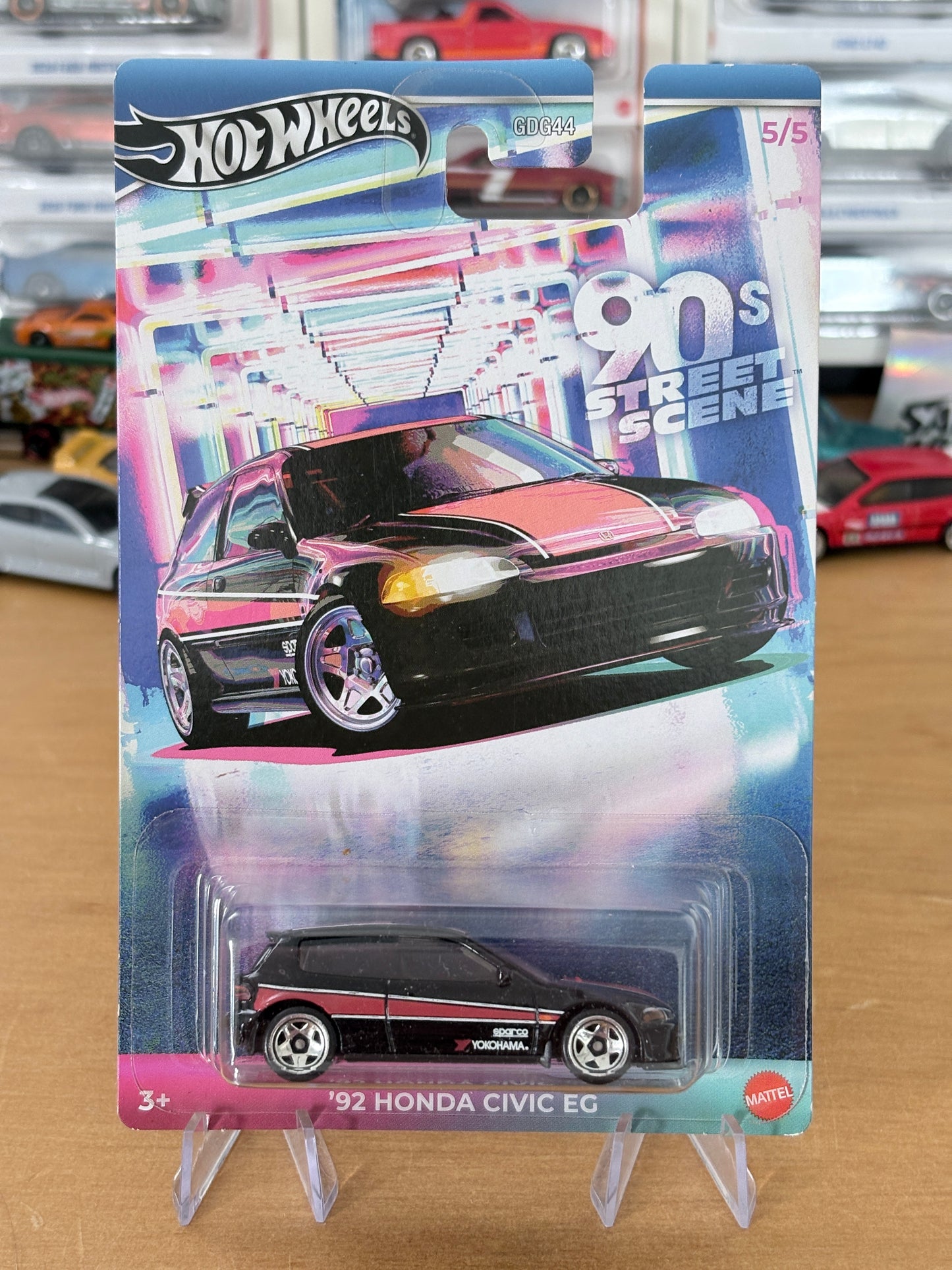 Hot Wheels Silver Series | '92 Honda Civic EG | 90s Street Scene 5/5