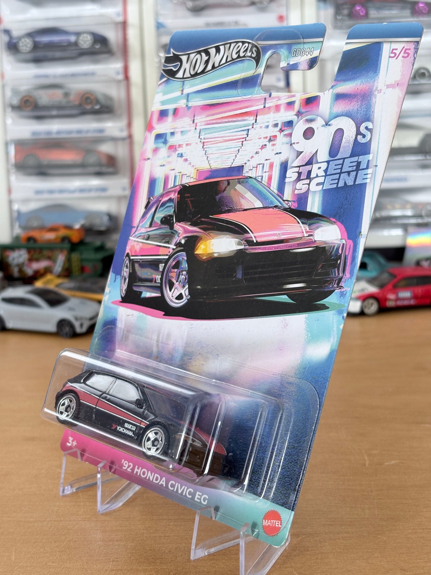 Hot Wheels Silver Series | '92 Honda Civic EG | 90s Street Scene 5/5