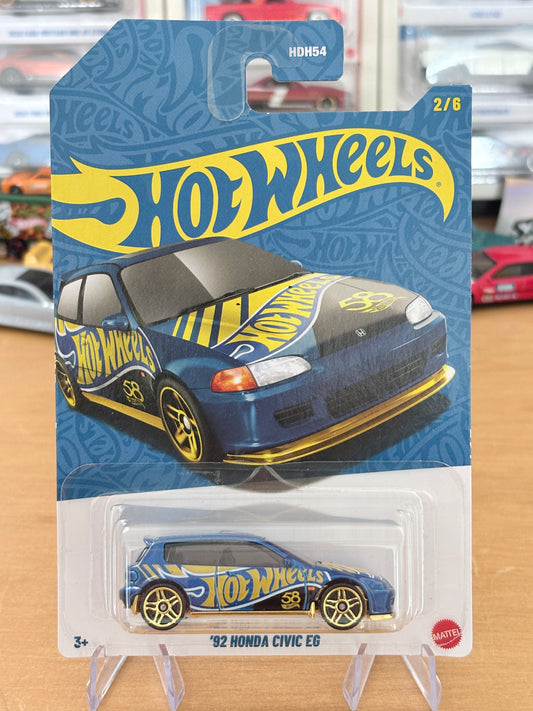 Hot Wheels Silver Series | '92 Honda Civic EG | 2026 Hot Wheels Anniversary 2/6