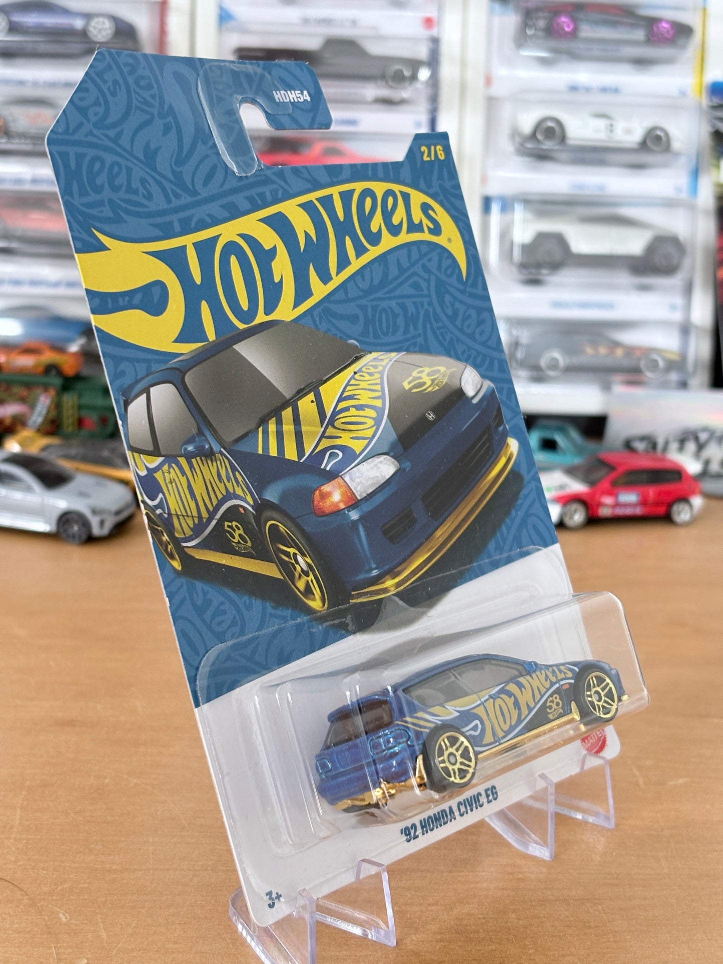 Hot Wheels Silver Series | '92 Honda Civic EG | 2026 Hot Wheels Anniversary 2/6