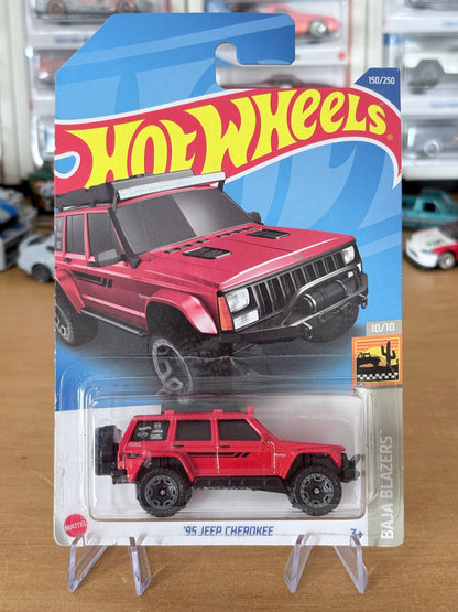 Hot Wheels Mainline | '95 Jeep Cherokee | 2023 Baja Blazers 10/10