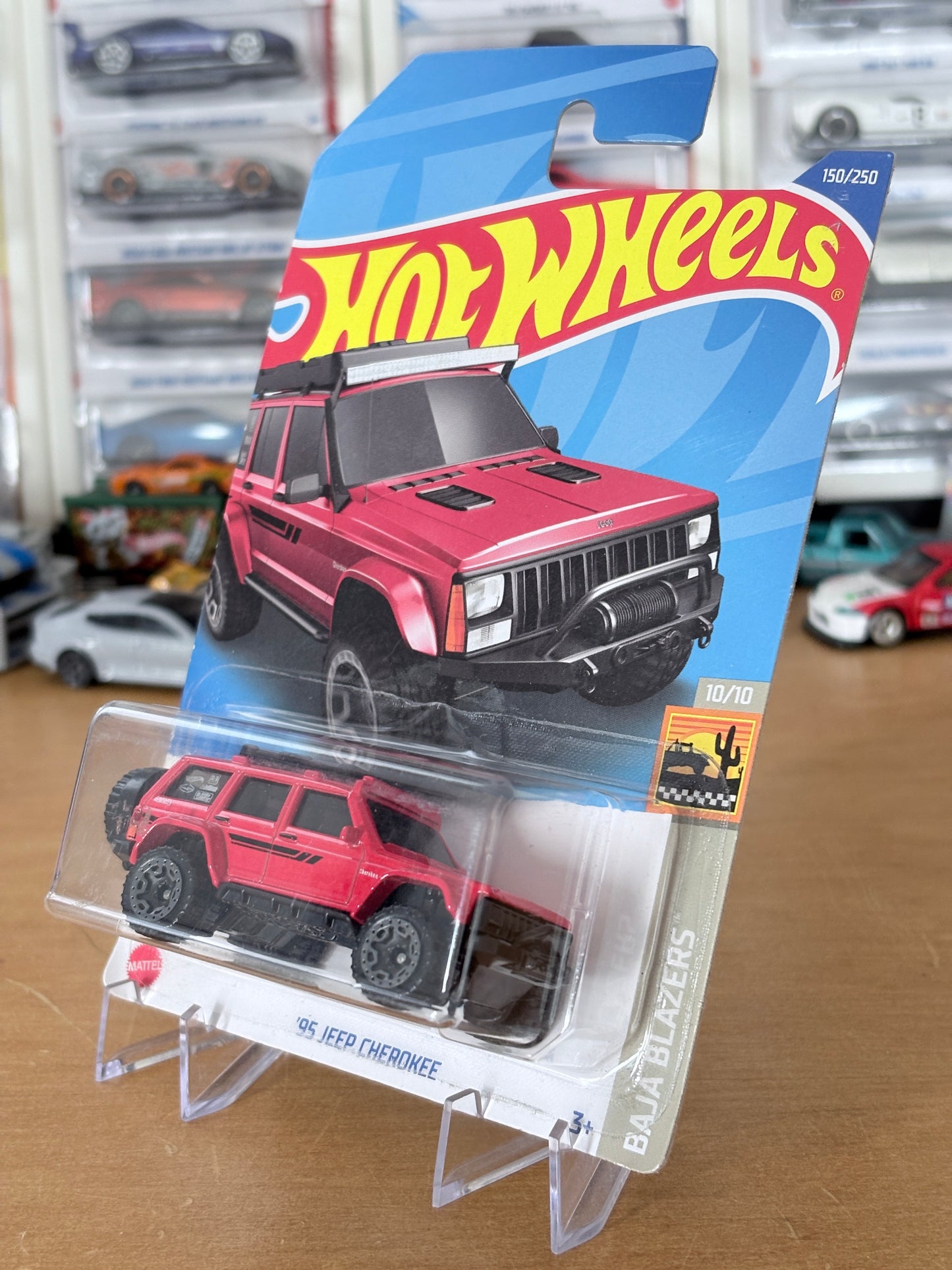Hot Wheels Mainline | '95 Jeep Cherokee | 2023 Baja Blazers 10/10
