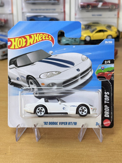 Hot Wheels Mainline Treasure Hunt | '92 Dodge Viper RT/10 | 2026 Drop Tops 2/5 (Short Card)