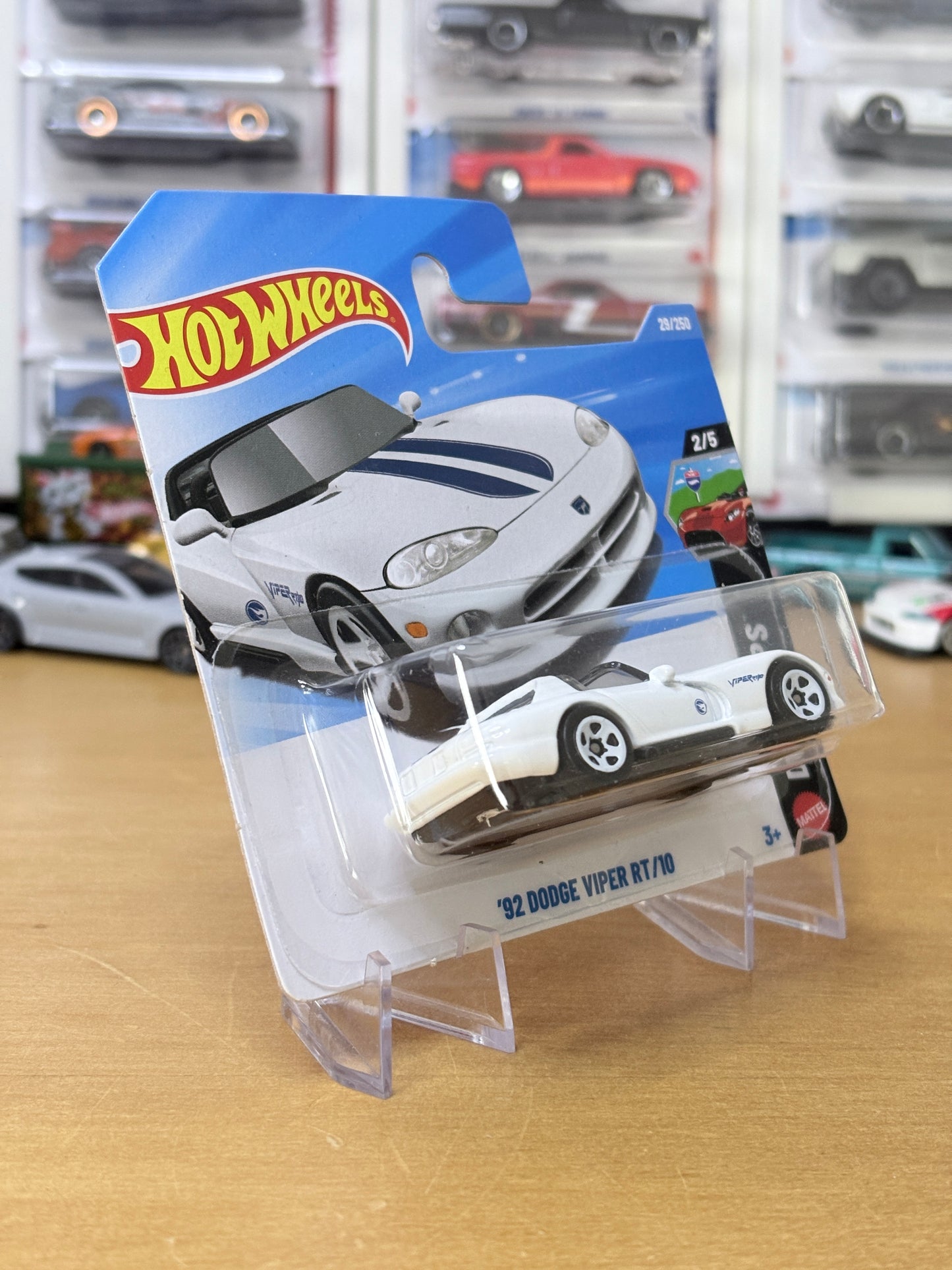 Hot Wheels Mainline Treasure Hunt | '92 Dodge Viper RT/10 | 2026 Drop Tops 2/5 (Short Card)