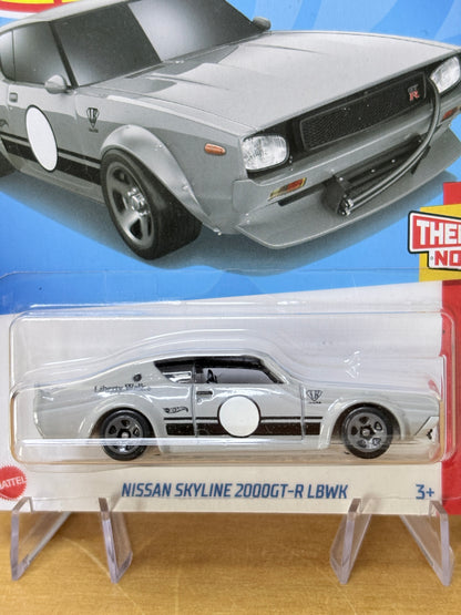 Hot Wheels Mainline | Nissan Skyline 2000 GT-R LBWK | 2024 Then and Now 1/10