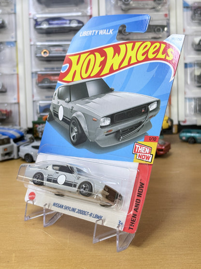 Hot Wheels Mainline | Nissan Skyline 2000 GT-R LBWK | 2024 Then and Now 1/10