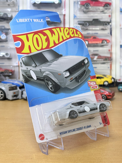 Hot Wheels Mainline | Nissan Skyline 2000 GT-R LBWK | 2024 Then and Now 1/10