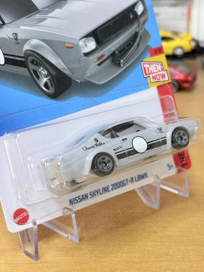Hot Wheels Mainline | Nissan Skyline 2000 GT-R LBWK | 2024 Then and Now 1/10