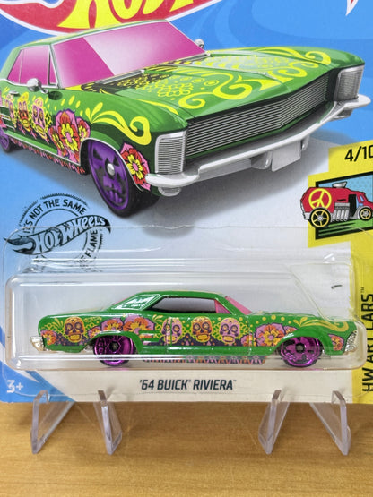 Hot Wheels Mainline | '64 Buick Riviera | 2020 HW Art Cars 4/10