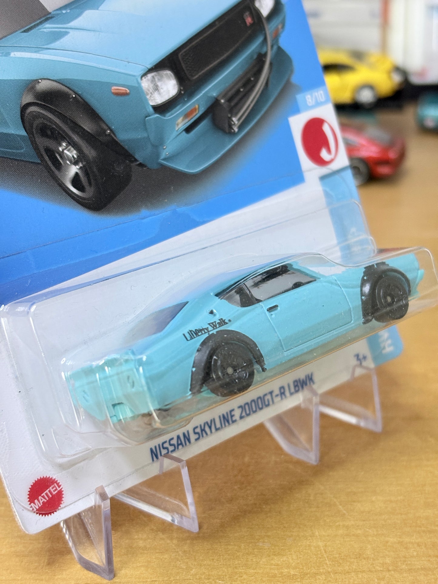 Hot Wheels Mainline | Nissan Skyline 2000 GT-R LBWK | 2022 J-Imports 8/10 BLUE
