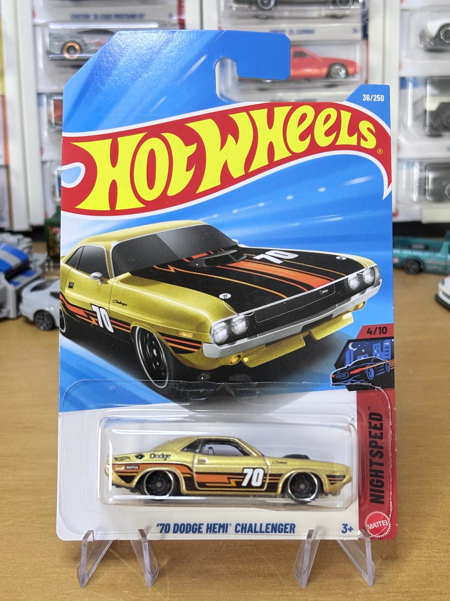 Hot Wheels Mainline | '70 Dodge Hemi Challenger | 2026 Nightspeed 4/10