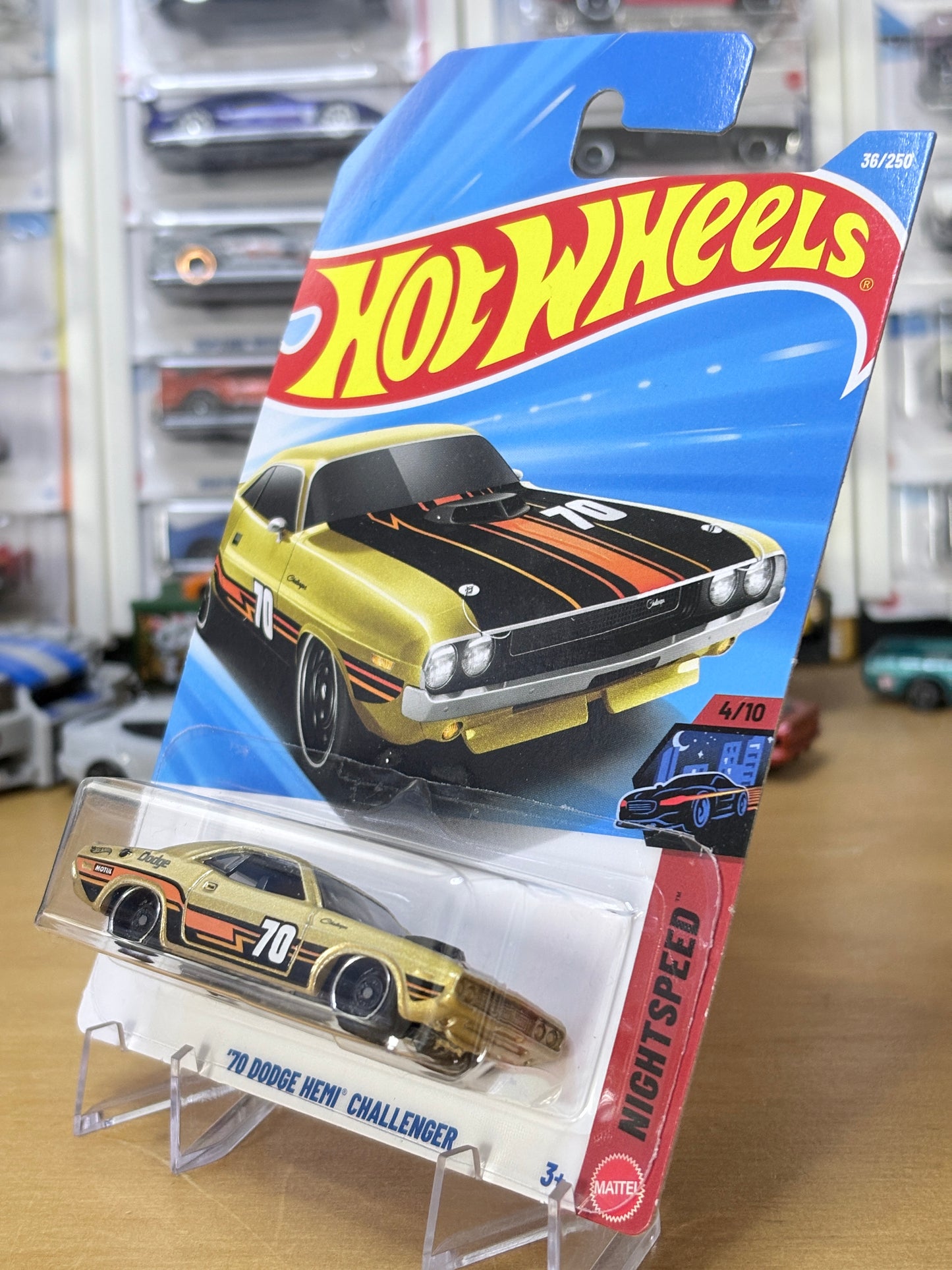 Hot Wheels Mainline | '70 Dodge Hemi Challenger | 2026 Nightspeed 4/10