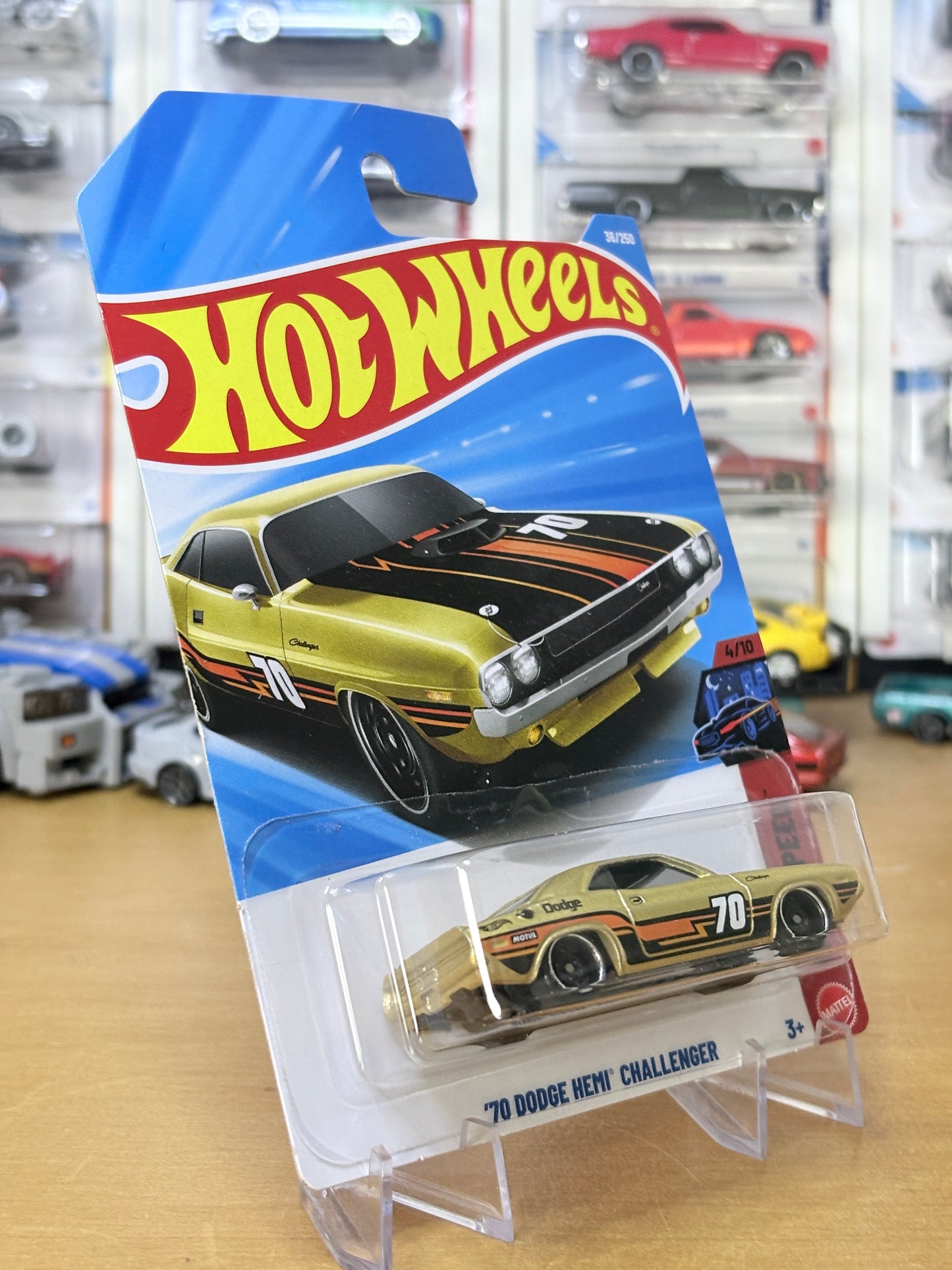 Hot Wheels Mainline | '70 Dodge Hemi Challenger | 2026 Nightspeed 4/10