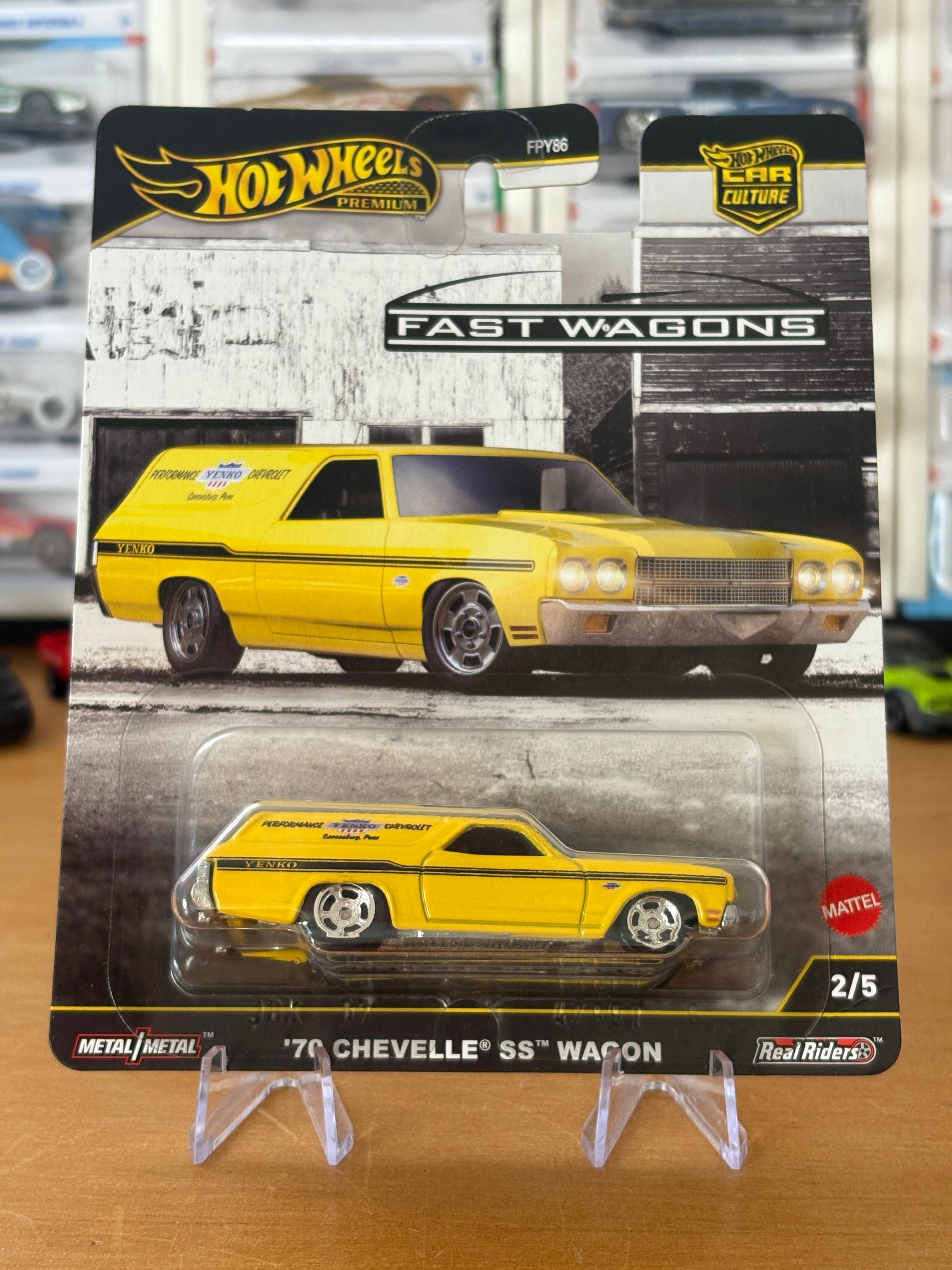 Hot Wheels Premium / '70 Chevelle SS Wagon / 2025 HW Fast Wagons 2