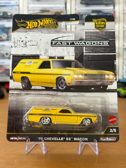 Hot Wheels Premium / '70 Chevelle SS Wagon / 2025 HW Fast Wagons 2/5