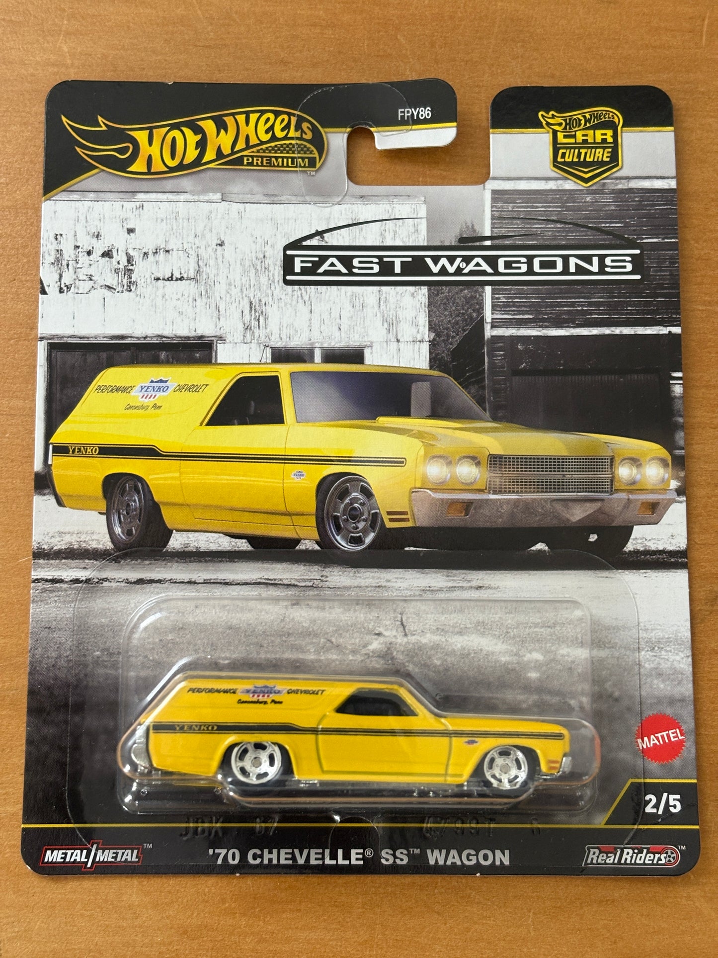 Hot Wheels Premium / '70 Chevelle SS Wagon / 2025 HW Fast Wagons 2/5