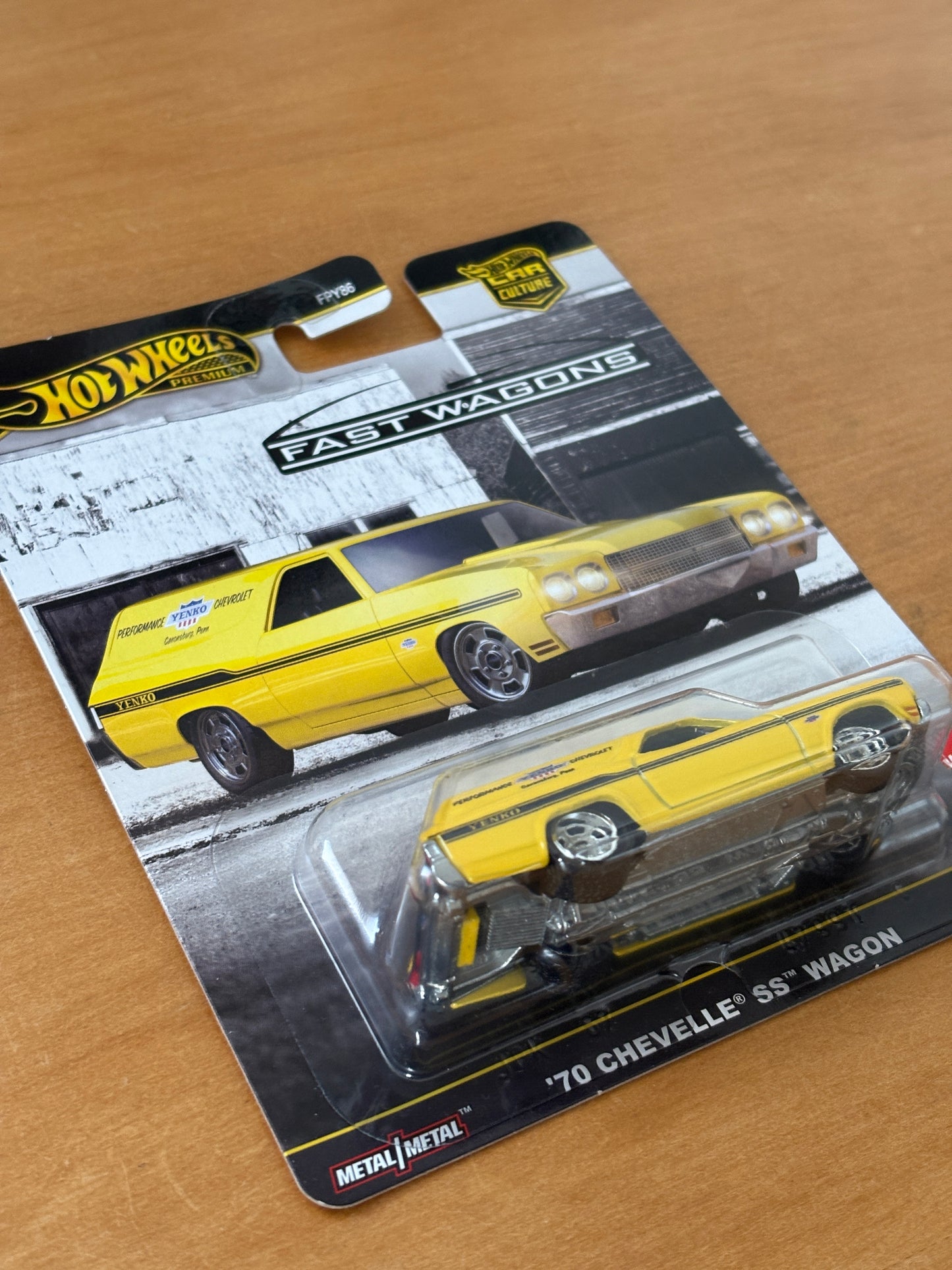 Hot Wheels Premium / '70 Chevelle SS Wagon / 2025 HW Fast Wagons 2/5