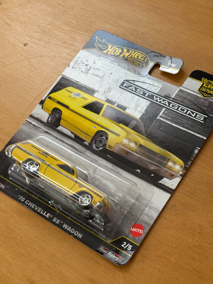 Hot Wheels Premium / '70 Chevelle SS Wagon / 2025 HW Fast Wagons 2/5